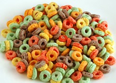 200 Calories of Fruit Loops Cereal